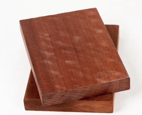 South-Pacific-Redwood-samples A product shot of torem 5/4x6 samples over a white background